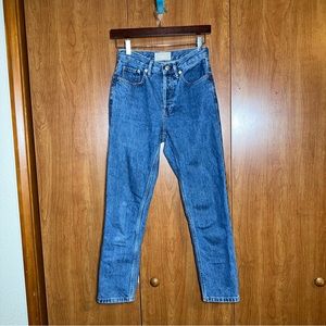 Everlane Cheeky Blue Jeans Womens Size 24 Crop